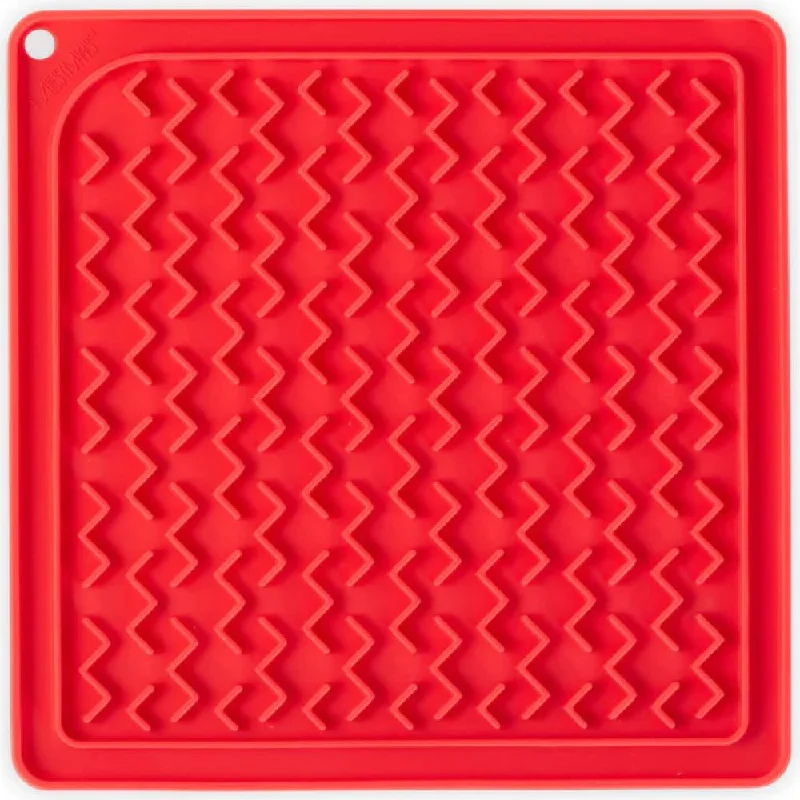 Messy Mutts Silicone Therapeutic Dog Licking Mat (Watermelon)