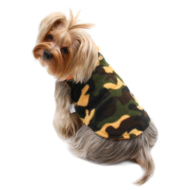 Camouflage With Ultra Soft Lining Dog Vest